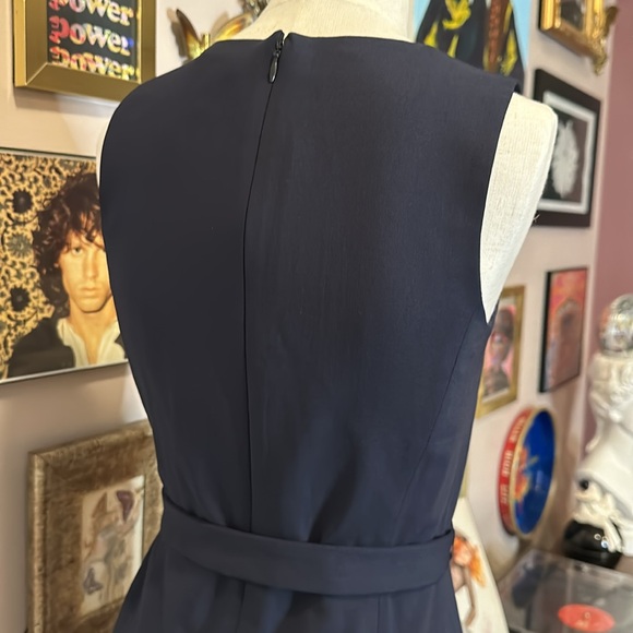 Theory Belted Dress In Sevona Stretch Wool - Picture 10 of 10